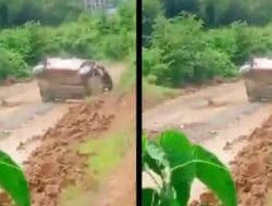 Detik-detik Ketua MPR RI Bambang Soesatyo Mengalami Kecelakaan