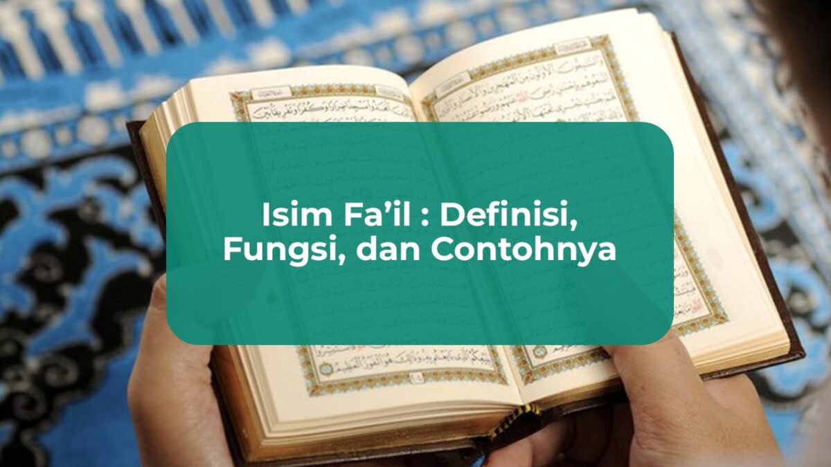 Contoh Isim Fa'il Dalam Al Quran Talamus.id