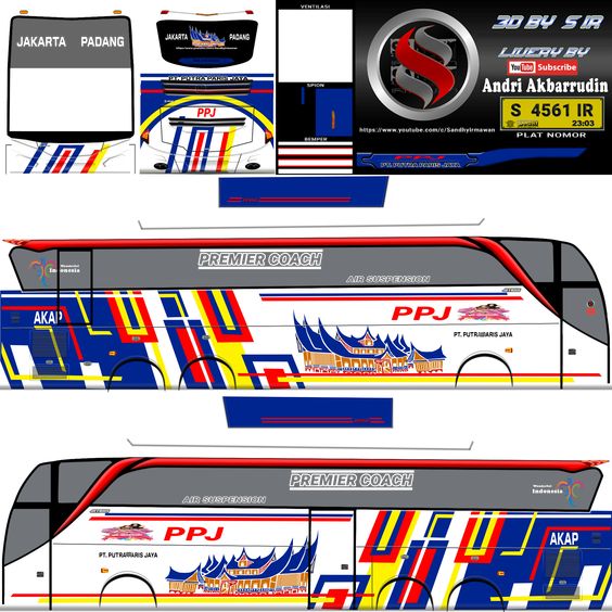 Download Livery Bussid Format Png Pariwisata Talamus Id