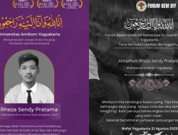 Kematian Mahasiswa Amikom Jogja Rheza Sendy: Polisi Telusuri, Keluarga Minta Kasus Tak Berlarut
