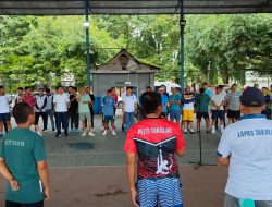 Silaturahim Akhir Tahun, Lapas Takalar Gelar Turnamen Tennis Lapangan
